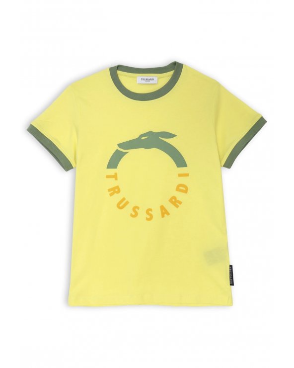 Trussardi completo bambino giallo e verde &#124; Primavera Estate 2025