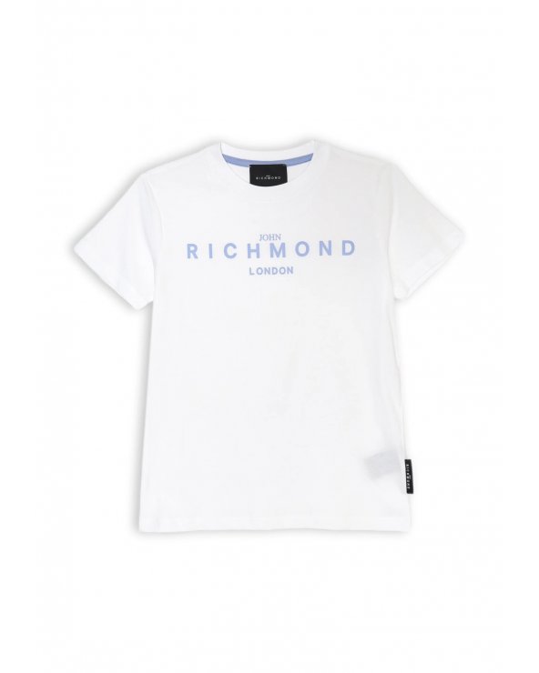 John Richmond completo bambino bianco e azzurro &#124; Primavera Estate 2025