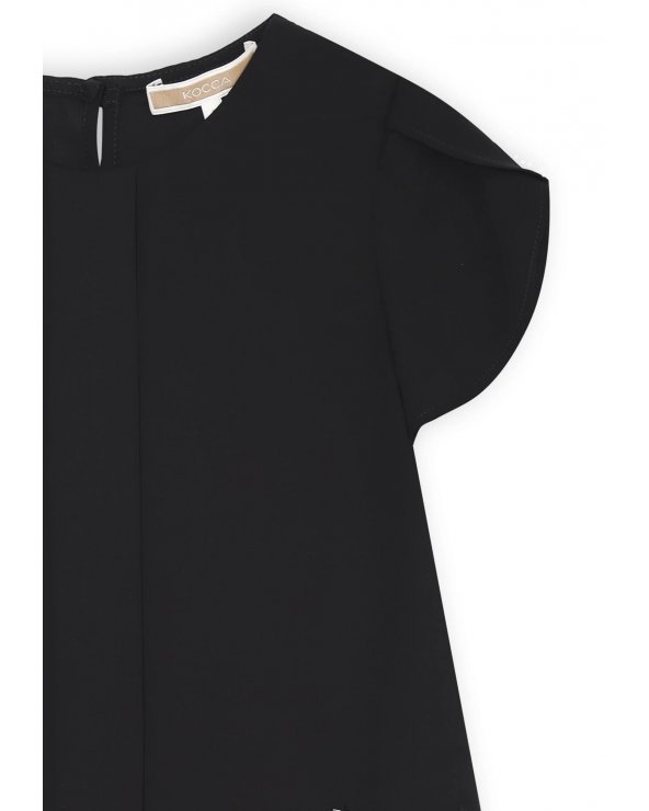 Maglia nera Kocca bambina maniche corte primavera-estate 2025