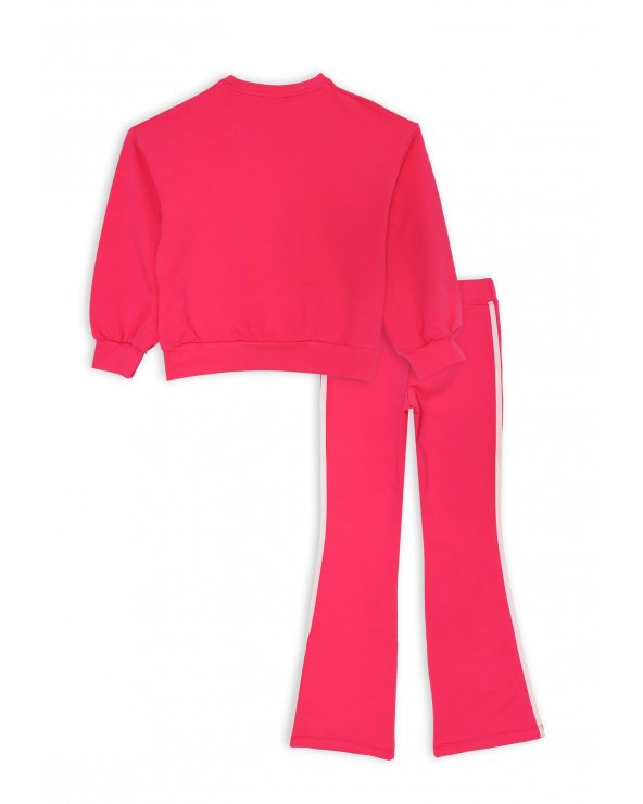 Dimensione Danza Completo Felpa e Pantaloni Bambina Fucsia - Primavera Estate