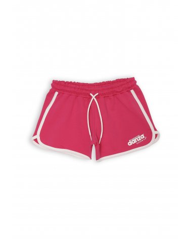 Completo Dimensione Danza bambina fucsia cotone sportivo estate 2025