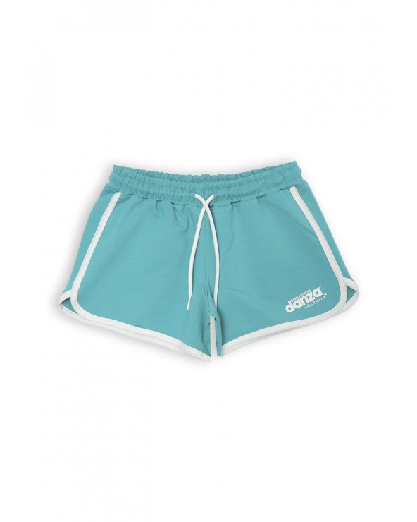 Completo Dimensione Danza bambina turchese cotone sportivo estate 2025