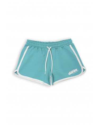 Completo Dimensione Danza bambina turchese cotone sportivo estate 2025