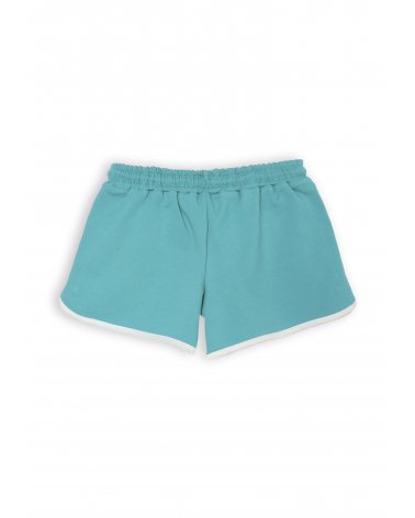 Completo Dimensione Danza bambina turchese cotone sportivo estate 2025