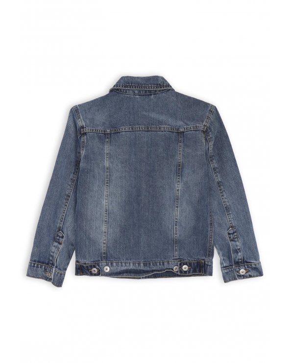 Giubbotto jeans bambino Roy Rogers blu denim primavera estate 2025