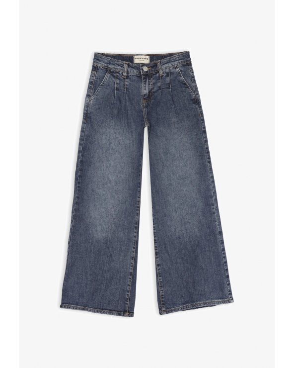 Jeans ampi Roy Rogers bambina vita regolabile primavera estate 2025