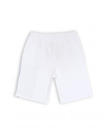 Completo Iceberg blu e bianco bambino estate 2025 con stampa logo a contrasto