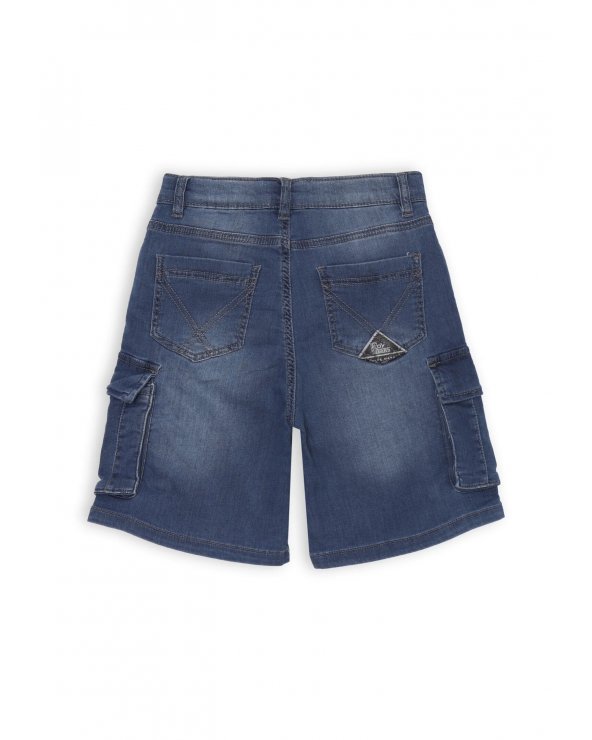 Bermuda denim Roy Rogers bambino tasconi cargo primavera estate 2025