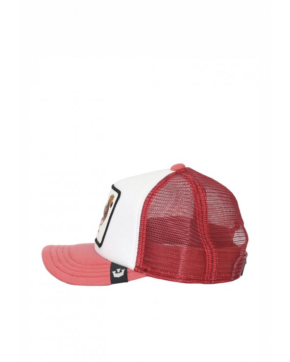 Cappello trucker Goorin Bros dodo bianco rosso bambino ragazzo snapback