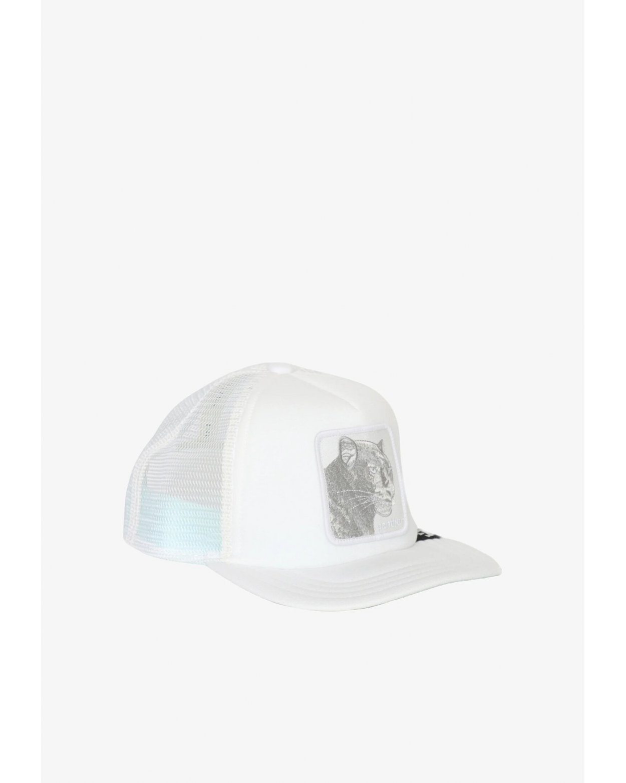 Cappello trucker Goorin Bros pantera bianco total white bambino ragazzo