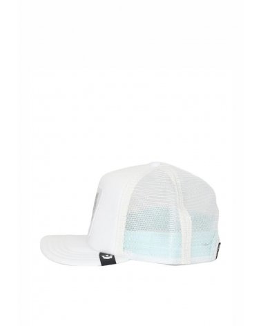 Cappello trucker Goorin Bros pantera bianco total white bambino ragazzo