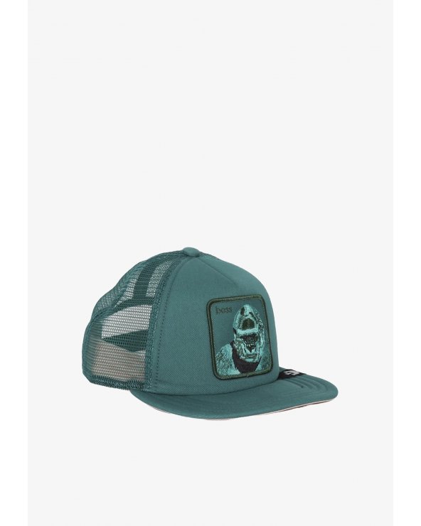 Cappello trucker Goorin Bros gorilla verde bosco bambino ragazzo boss