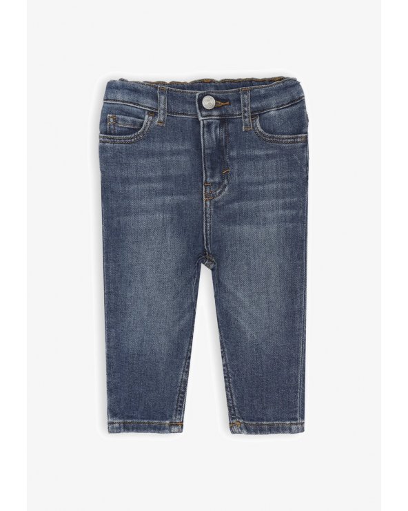 Tommy Hilfiger jeans neonato bambino denim cotone elasticizzato 2025