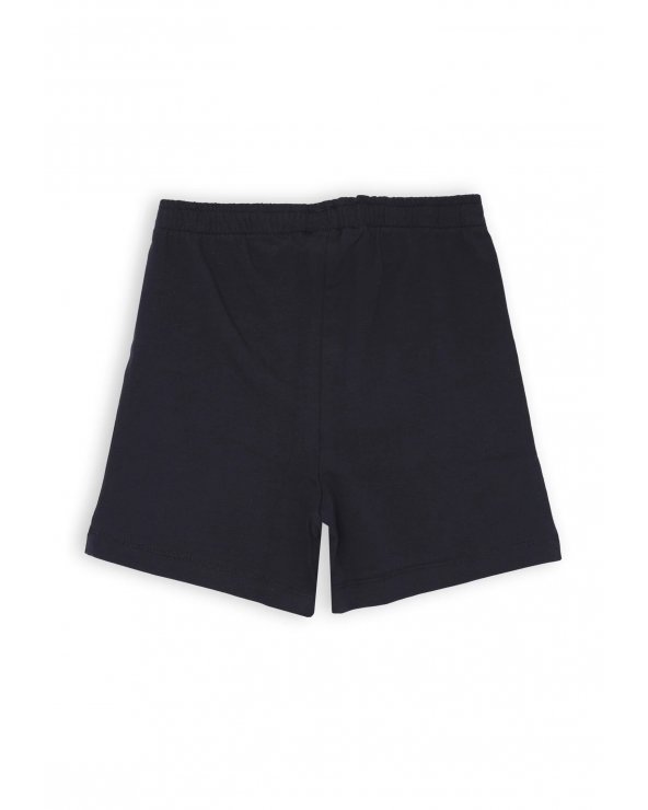 Bikkembergs set estivo bambino t-shirt stampa grafica e shorts blu cotone