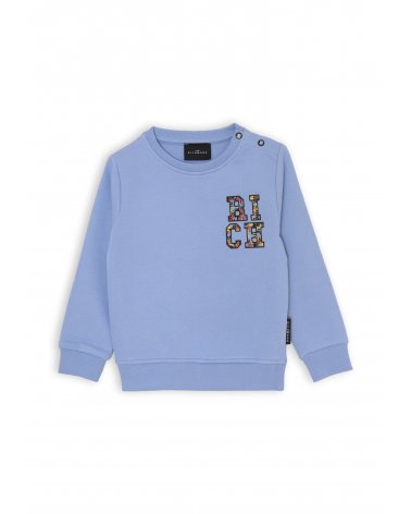 John Richmond Completo Felpa e Bermuda Neonato Light Blue 3-36 mesi Stampa Logo