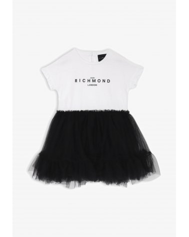 John Richmond Vestito Casual Neonata Black 6-36 mesi Elegante Urban