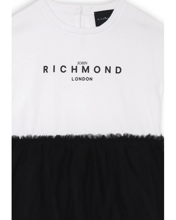 John Richmond Vestito Casual Neonata Black 6-36 mesi Elegante Urban