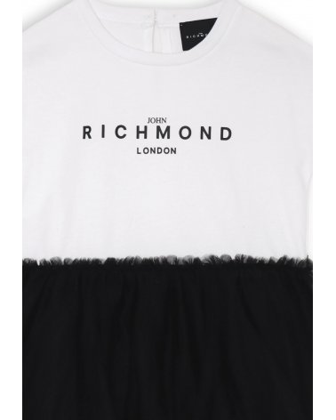 John Richmond Vestito Casual Neonata Black 6-36 mesi Elegante Urban
