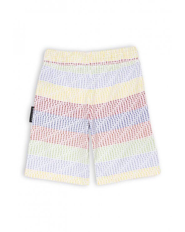 John Richmond Completo Set Bambino Off White Primavera Tessuto Cotone