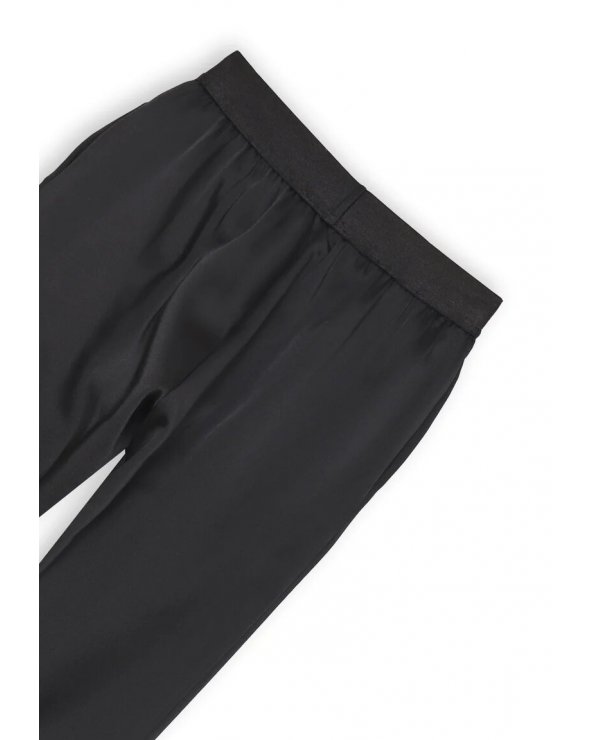 John Richmond Pantaloni Bambina Ragazza Nero Primavera Vita Elasticizzata