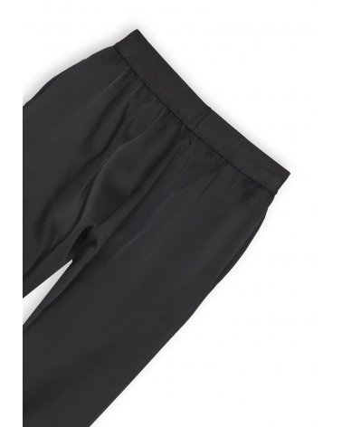 John Richmond Pantaloni Bambina Ragazza Nero Primavera Vita Elasticizzata