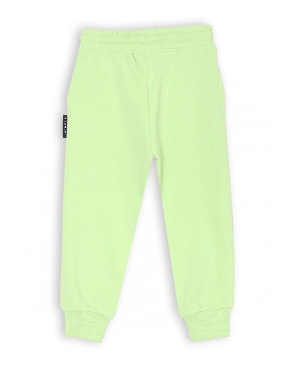John Richmond Pantaloni Bambino 6-36 Mesi Verde Neon Primavera Coulisse Bianca