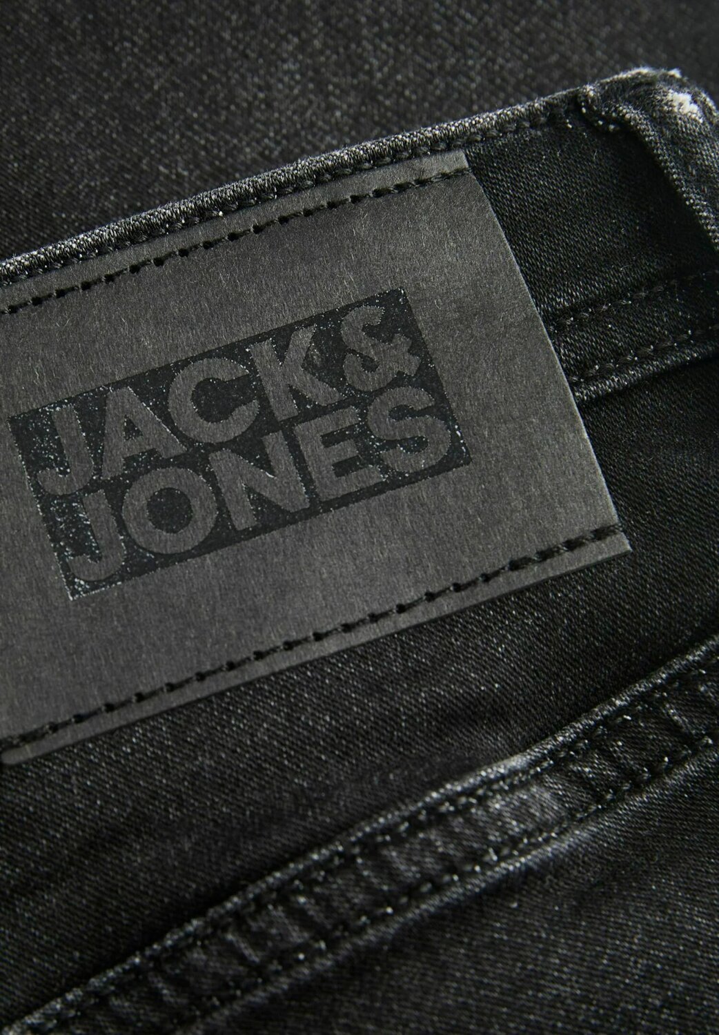 Jack & Jones jeans slim fit bambino ragazzo neri denim elasticizzato | CammarataMode