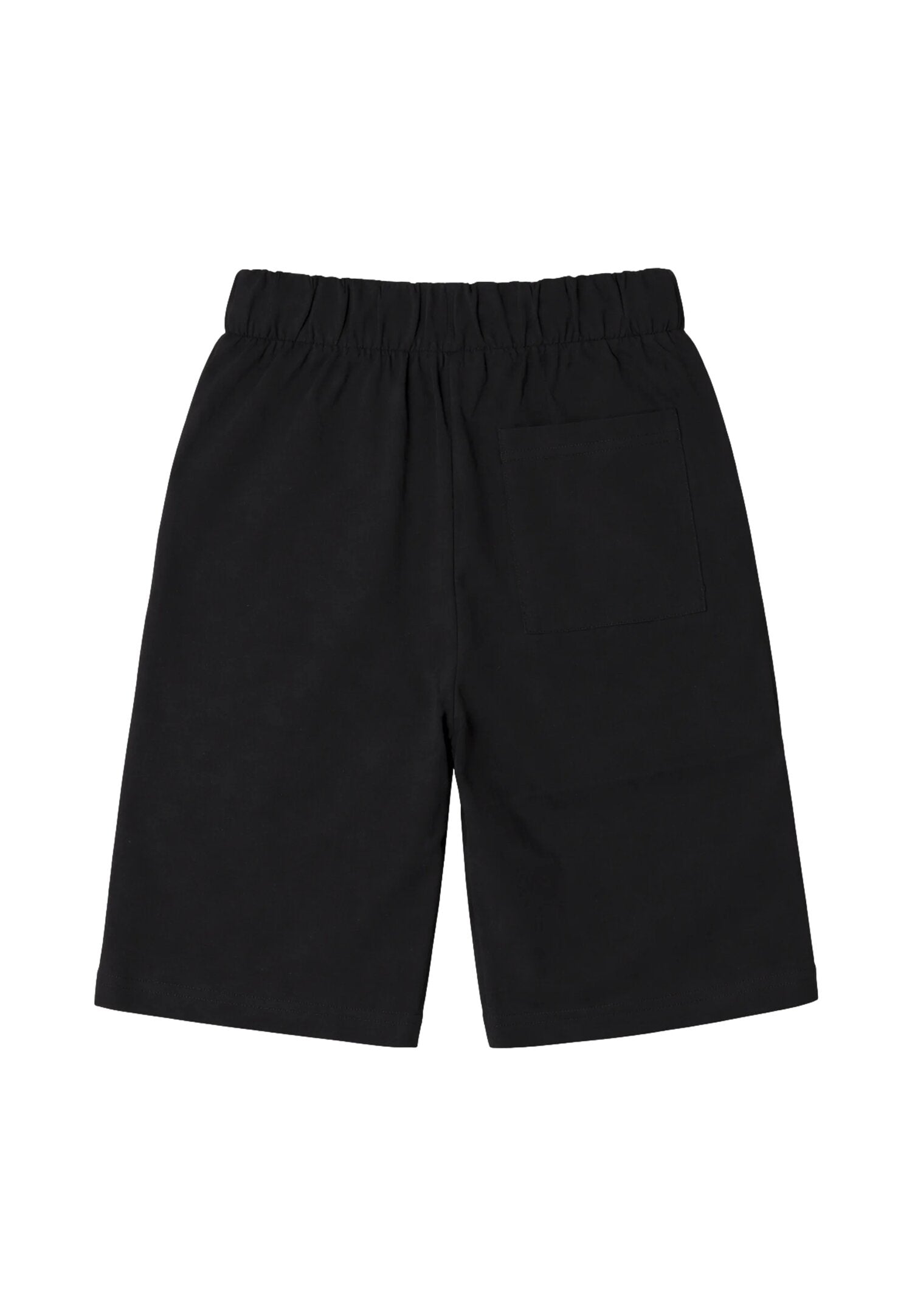 La Martina Completo Nero Con Logo Patch Bambino MAB0034_