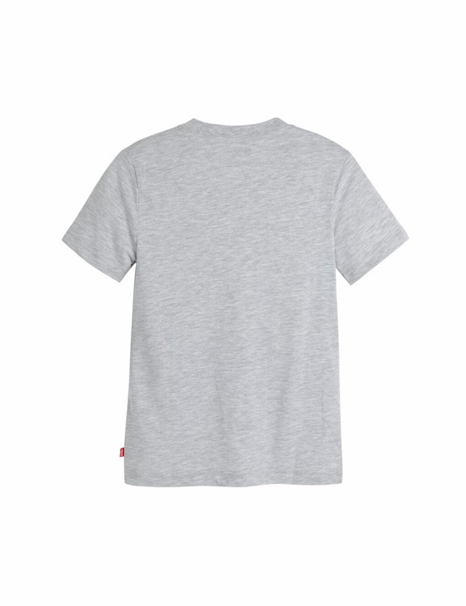 Levi's T-Shirt Kids Grey Junior Short Sleeve Logo Earth | CammarataMode