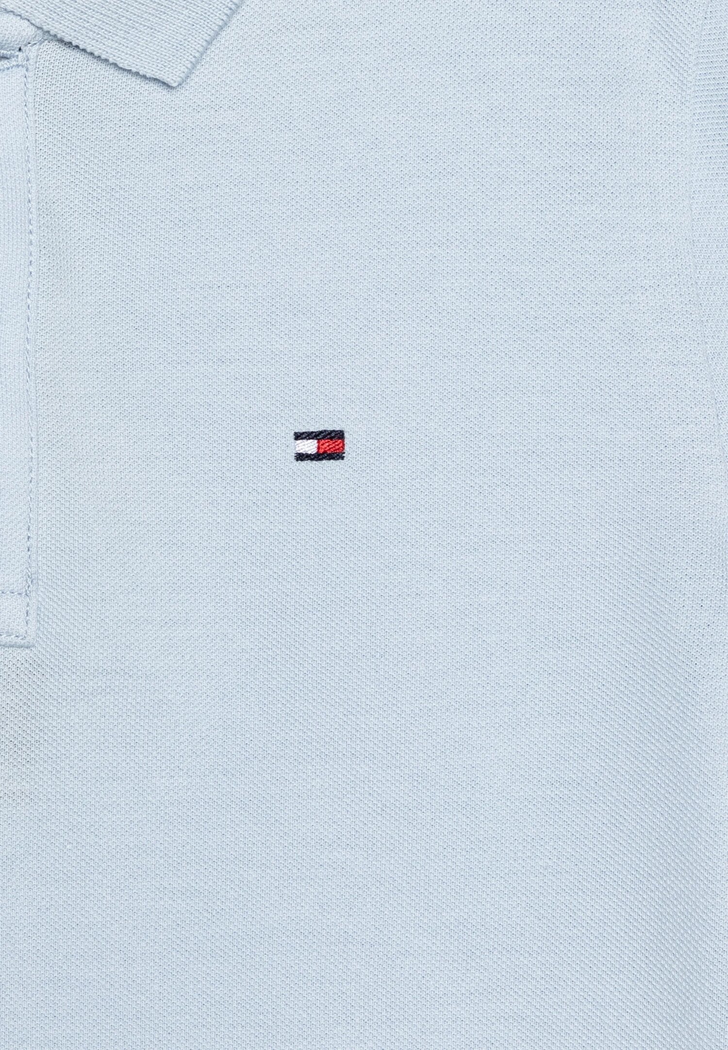 Polo a mezze maniche celeste Tommy Hilfiger Kids bambino primavera 2025 | CammarataMode