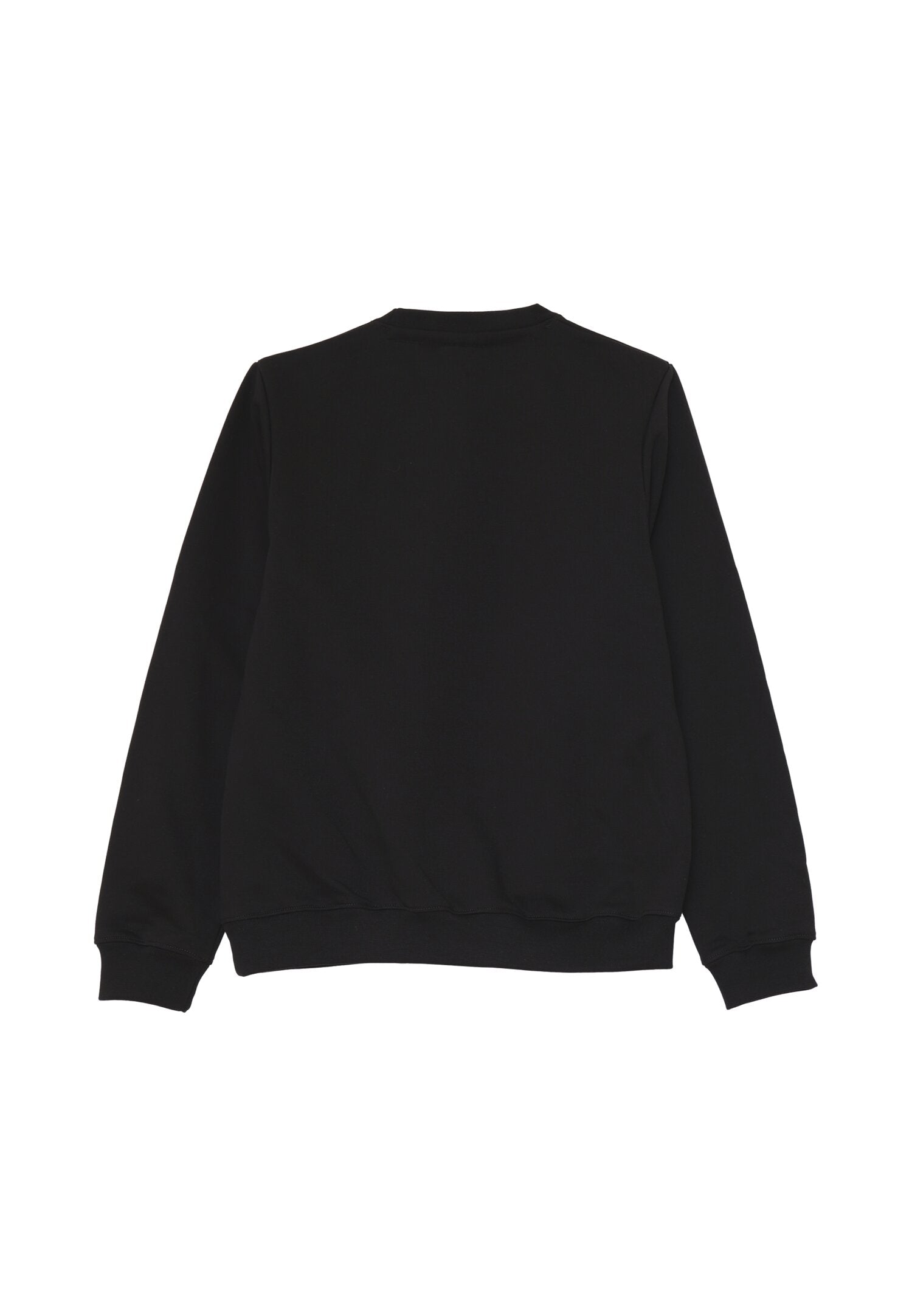 Icon Felpa Nero Bambino In Cotone Girocollo Sportivo AI25