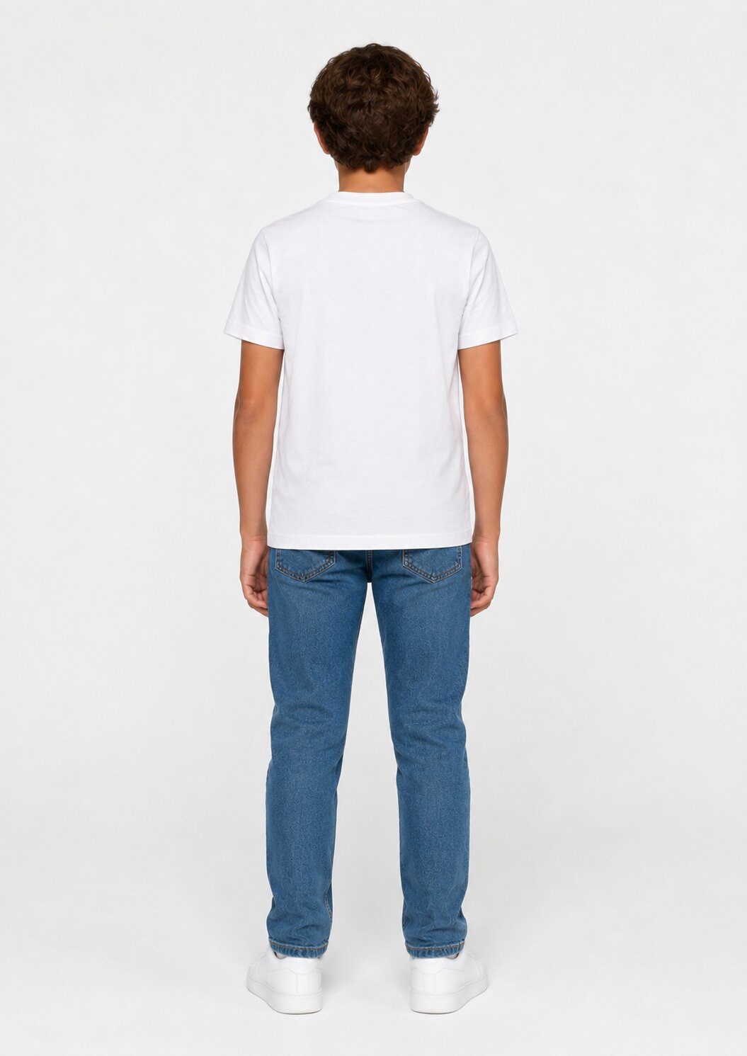 Icebergs Tshirt Bianca Con Logo Maxi Bambino TSICE6120J_