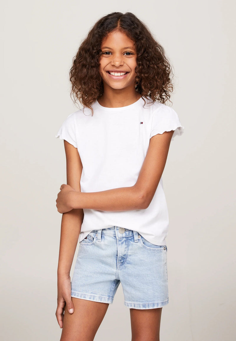 T-shirt Tommy Hilfiger Bianco Neonata - BIANCO | CammarataMode