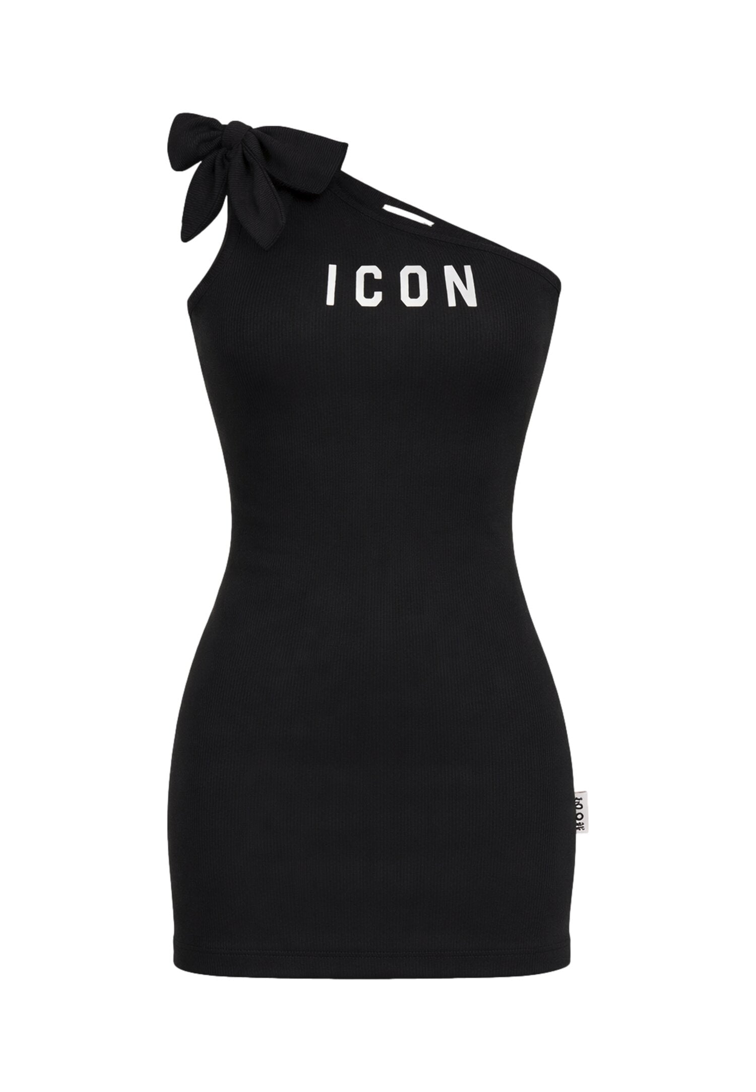 Icon Vestito Nero Fiocco Bambina Slim Fit IGDR001242_