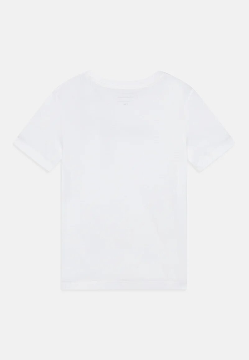 Calvin Klein Tshirt Bianca Bambino Maniche Corte In Jersey Quotidiano PE26