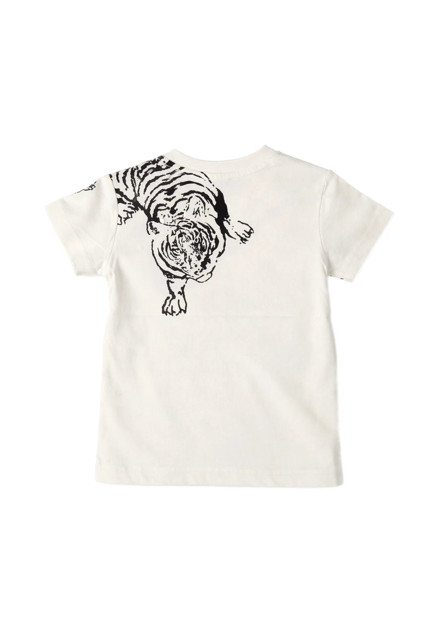 Just Cavalli t-Shirt Bianca Stampa Logo Tigre Neonato JIP26130TS_