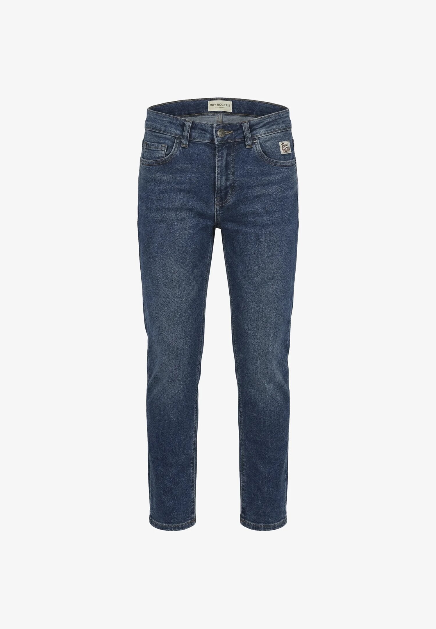 Roy Roger's Jeans Blu a Sigaretta Bambino Slim Fit Passeggio In Denim RG150_
