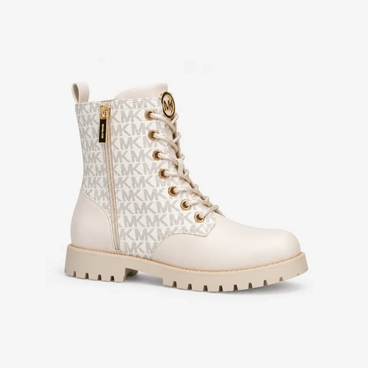 Michael Kors Kalina Anfibi Vanilla Bambina con Monogramma