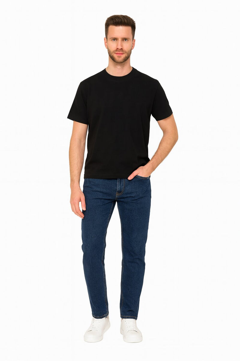 JOHN RICHMOND – T-Shirt Uomo Basic in Cotone – Black - NERO | CammarataMode