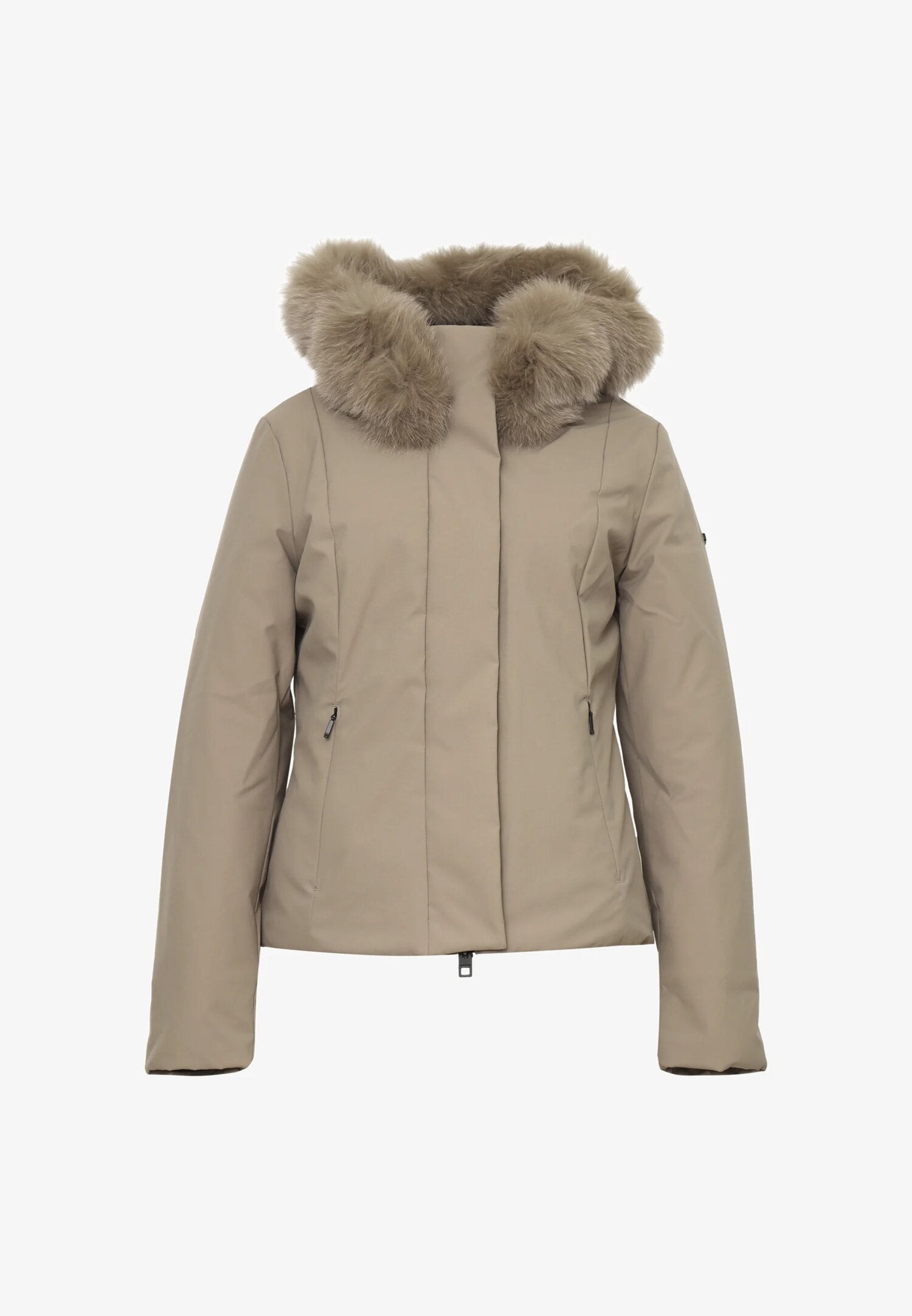 Refrigiwear Giubbotto Fango Donna In Tessuto Con Pelliccia Quotidiano AI25