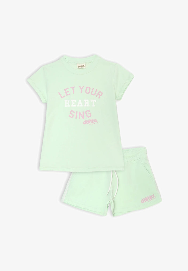 Complete Size Dance Girl Mint Green Cotton Summer 2025 - PISTACHIO GREEN | CammarataMode