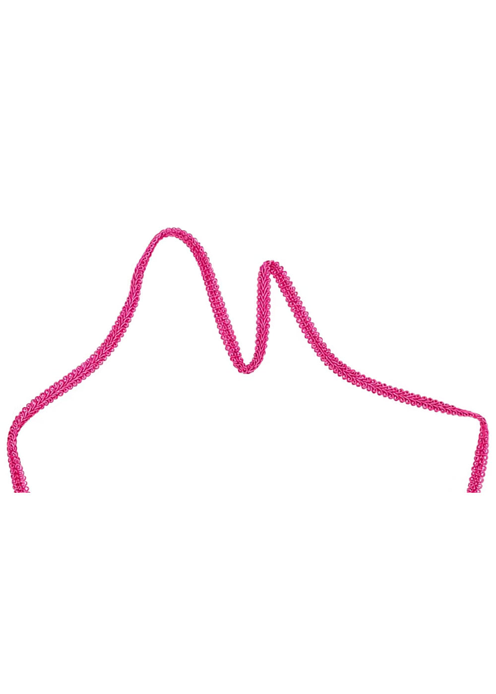 GCDS Borsa Fucsia Bambina Effetto Pelliccia Logo All Over AI26C2GJQW997E204 dettaglio tessuto