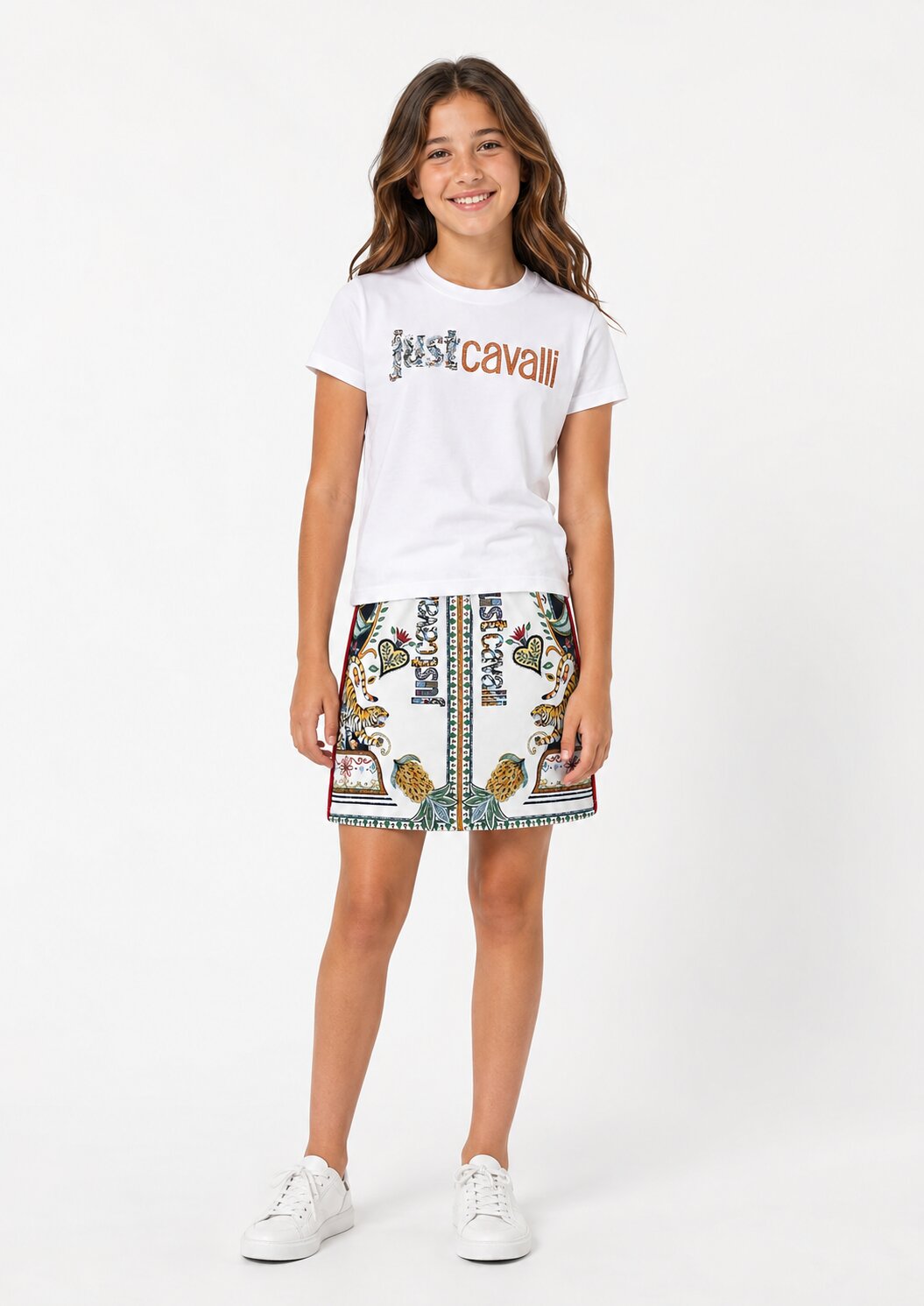 Just Cavalli Gonna In Felpa a Fantasia Just Bambina JGP26150GO_