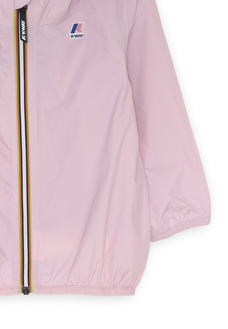 K-Way Pink Windbreaker Jacket Baby Spring Summer 2025 - ROSA | CammarataMode