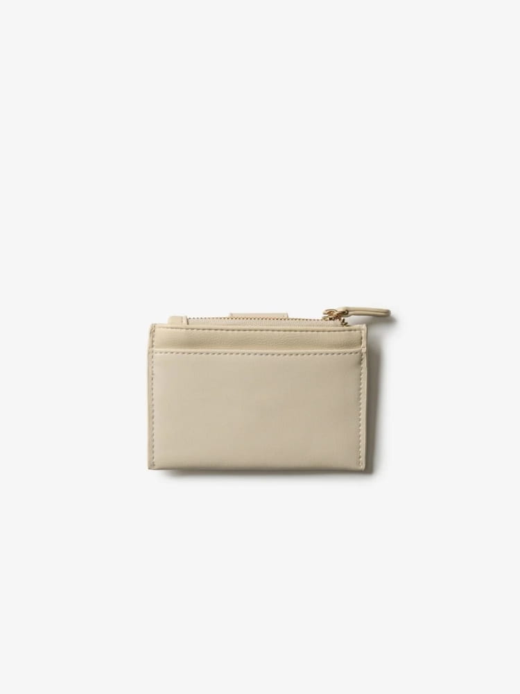 Blauer portafoglio crema donna mini logo Misure 8 x 12 cm