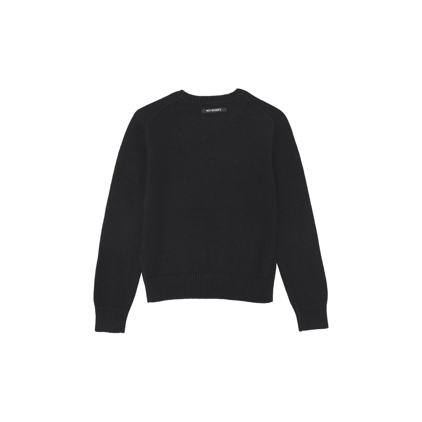 Roy Rogers Maglione Bambina Logo Ricamato - Nero (2-16 Anni)