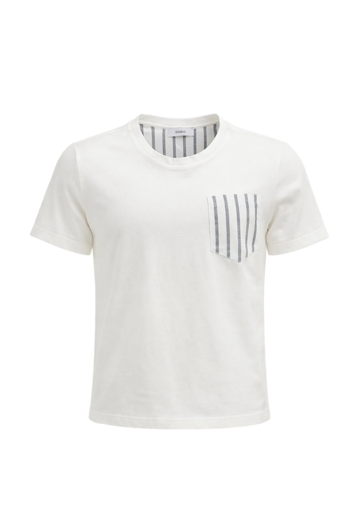 Overd Completo Panna a Righe Bambino Maniche Corte - 261327+261324_