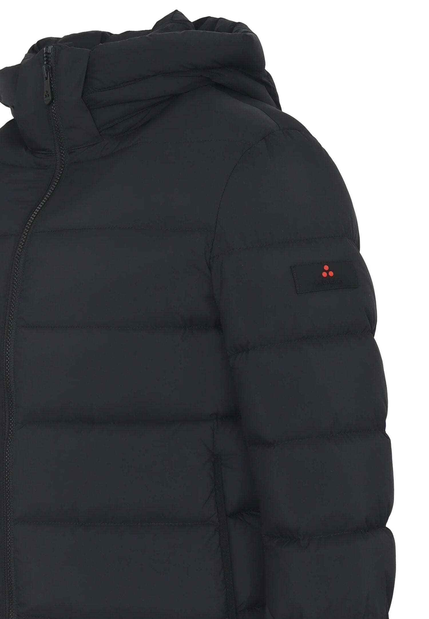 Peuterey piumino invernale bambino e ragazzo nero con cappuccio | CammarataMode