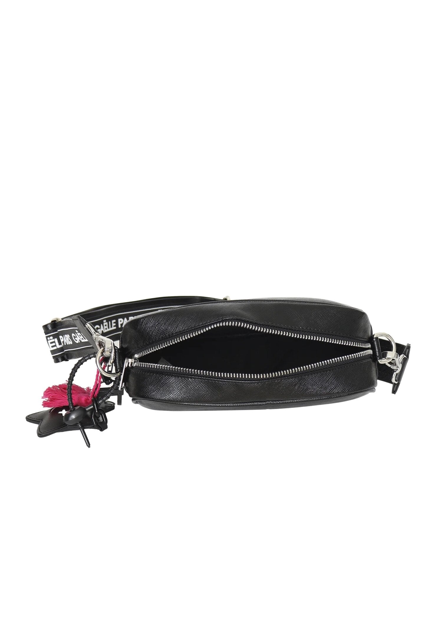 Gaelle Paris Borsa Nera Bambina In Poliestere Tracolla Elegante AI25