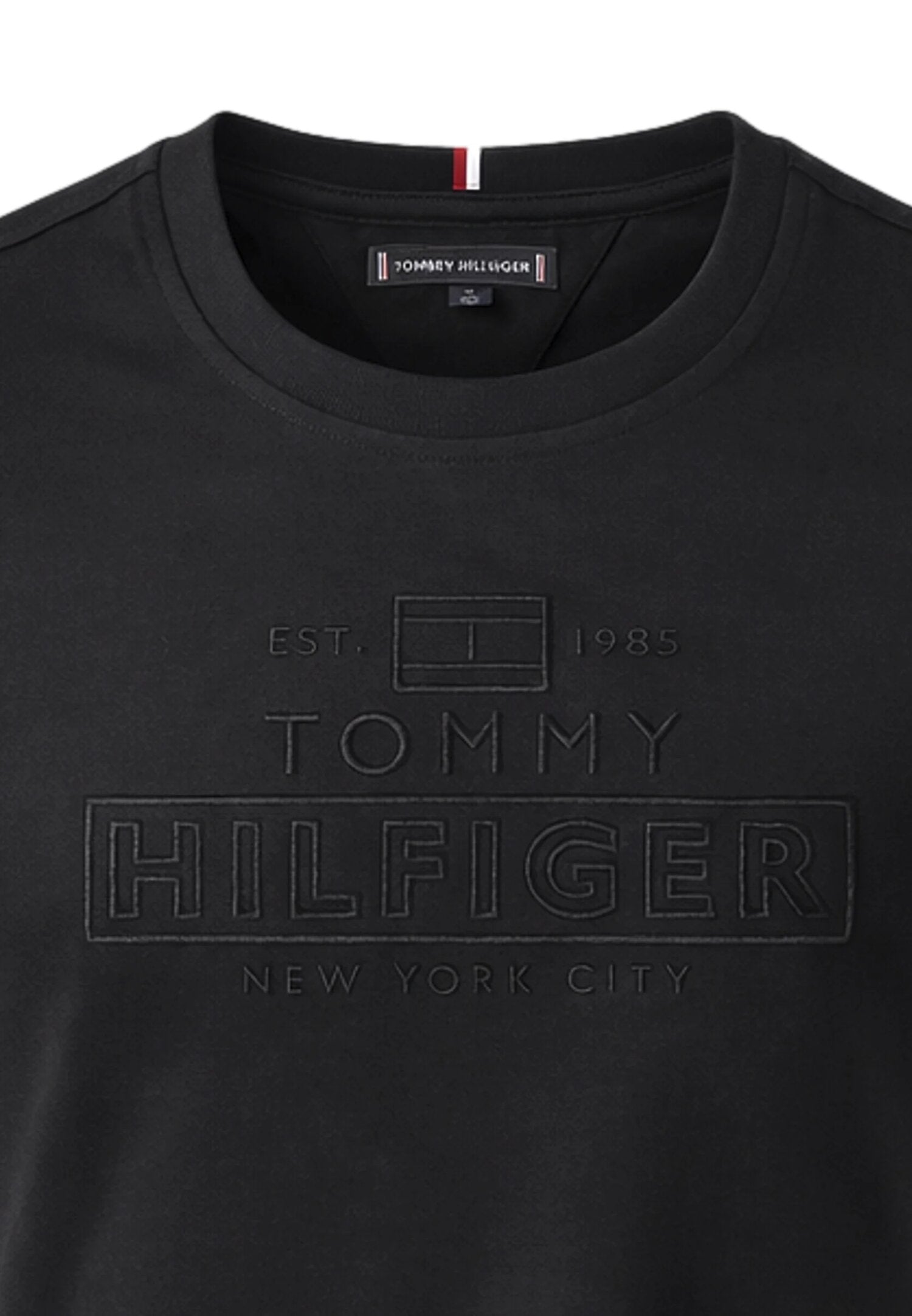 Tommy Hilfiger Tshirt Ragazzo Nero KB0KB10367BDS_